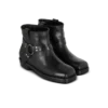 Biker-Stiefeletten aus Kalbsleder