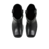 Biker-Stiefeletten aus Kalbsleder