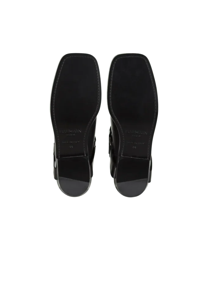 Biker-Stiefeletten aus Kalbsleder
