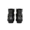 Biker-Stiefeletten aus Kalbsleder