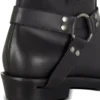 Biker-Stiefeletten aus Kalbsleder