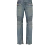 Bikerjeans aus Vintage-Denim Bikerjeans aus Vintage-Denim