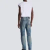 Bikerjeans aus Vintage-Denim Bikerjeans aus Vintage-Denim