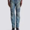 Bikerjeans aus Vintage-Denim Bikerjeans aus Vintage-Denim