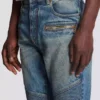 Bikerjeans aus Vintage-Denim Bikerjeans aus Vintage-Denim