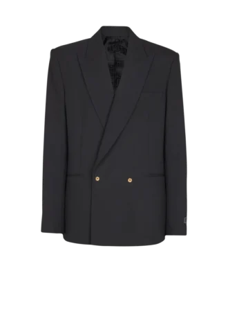 Blazer aus Wolle mit 2 Knöpfen