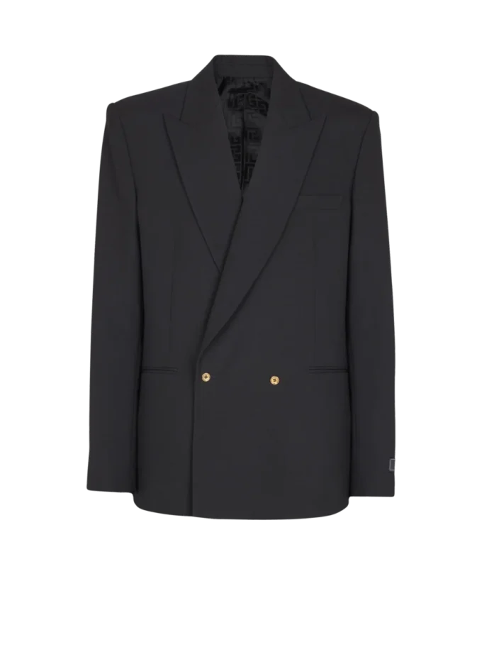 Blazer aus Wolle mit 2 Knöpfen Blazer aus Wolle mit 2 Knöpfen