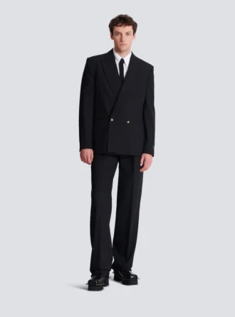 Blazer aus Wolle mit 2 Knöpfen