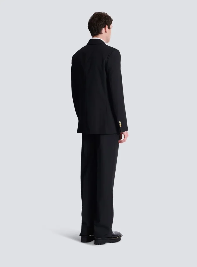Blazer aus Wolle mit 2 Knöpfen Blazer aus Wolle mit 2 Knöpfen
