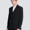 Blazer aus Wolle mit 2 Knöpfen Blazer aus Wolle mit 2 Knöpfen
