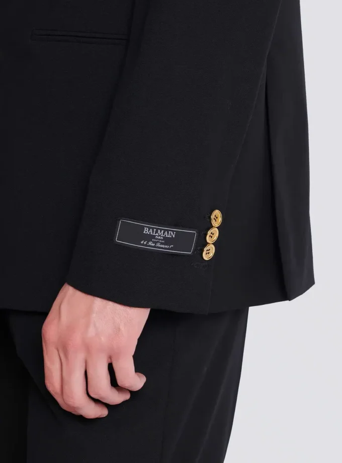Blazer aus Wolle mit 2 Knöpfen Blazer aus Wolle mit 2 Knöpfen