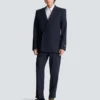 Blazer aus Wollstoff mit Nadelstreifen Blazer aus Wollstoff mit Nadelstreifen