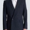 Blazer aus Wollstoff mit Nadelstreifen Blazer aus Wollstoff mit Nadelstreifen