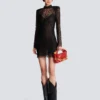 Bodycon-Kleid aus Spitze mit Leopardenmuster Bodycon-Kleid aus Spitze mit Leopardenmuster