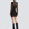 Bodycon-Kleid aus Spitze mit Leopardenmuster Bodycon-Kleid aus Spitze mit Leopardenmuster
