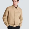 Bomberjacke aus Baumwoll-Canvas Bomberjacke aus Baumwoll-Canvas