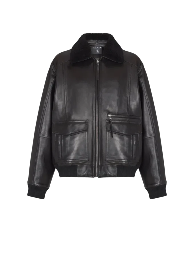 Bomberjacke aus Lammfell Bomberjacke aus Lammfell