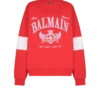 Boxy Balmain College Sweatshirt Boxy Balmain College Sweatshirt