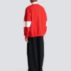 Boxy Balmain College Sweatshirt Boxy Balmain College Sweatshirt