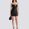 Bustierkleid mit Gürtel
