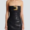 Bustierkleid mit Gürtel