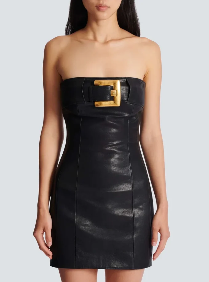 Bustierkleid mit Gürtel