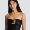 Bustierkleid mit Gürtel