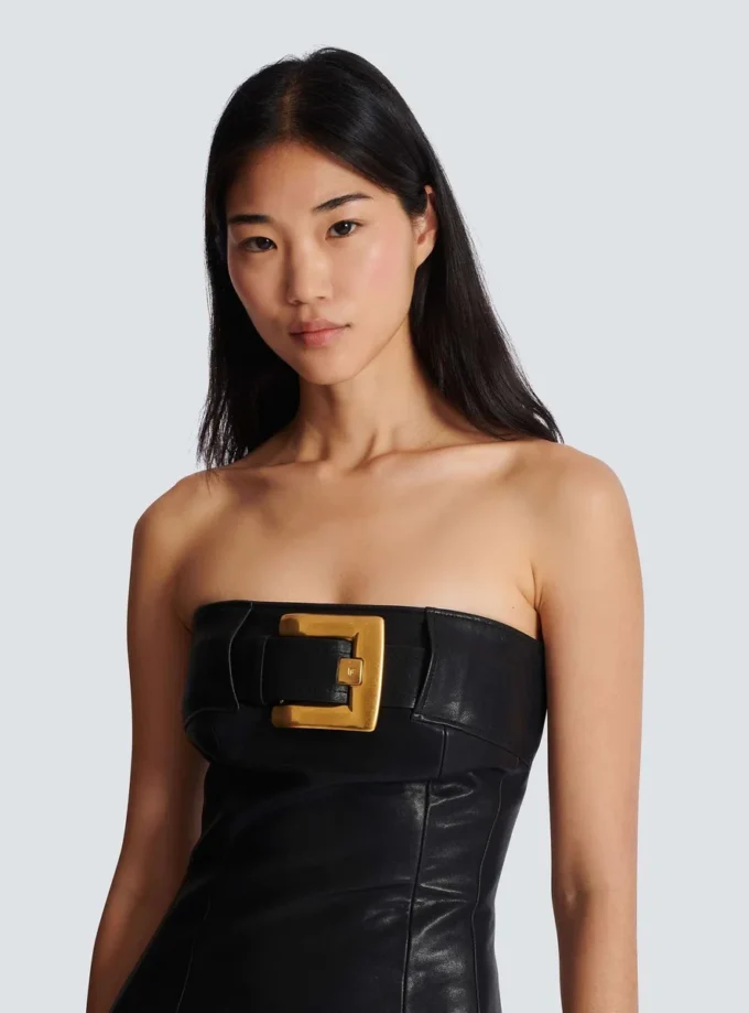 Bustierkleid mit Gürtel