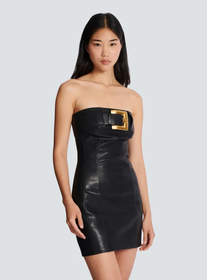 Bustierkleid mit Gürtel