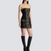 Bustierkleid mit Paillettenstickerei Bustierkleid mit Paillettenstickerei