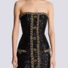 Bustierkleid mit Paillettenstickerei Bustierkleid mit Paillettenstickerei