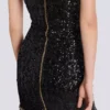 Bustierkleid mit Paillettenstickerei Bustierkleid mit Paillettenstickerei