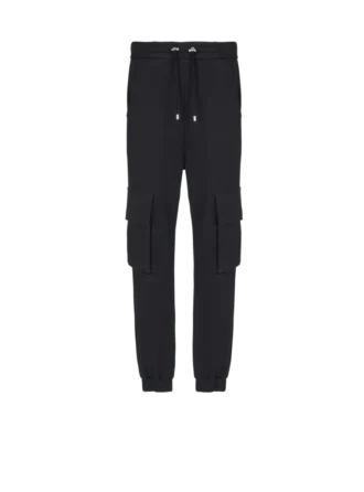 Cargo-Jogginghose mit Balmain Paris-Print