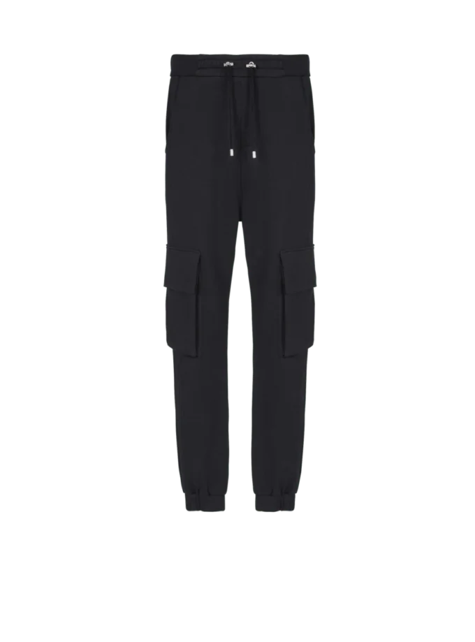 Cargo-Jogginghose mit Balmain Paris-Print