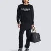 Cargo-Jogginghose mit Balmain Paris-Print