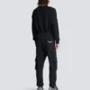 Cargo-Jogginghose mit Balmain Paris-Print