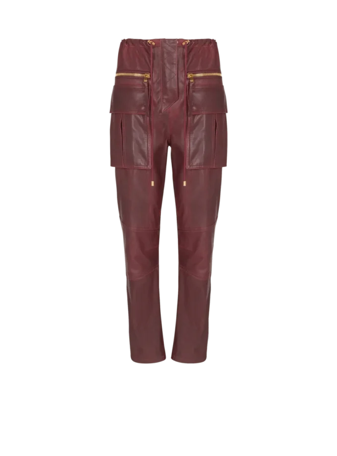 Cargohose aus Lammleder