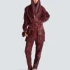 Cargohose aus Lammleder