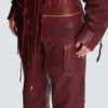 Cargohose aus Lammleder Cargohose aus Lammleder
