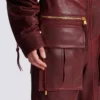 Cargohose aus Lammleder Cargohose aus Lammleder