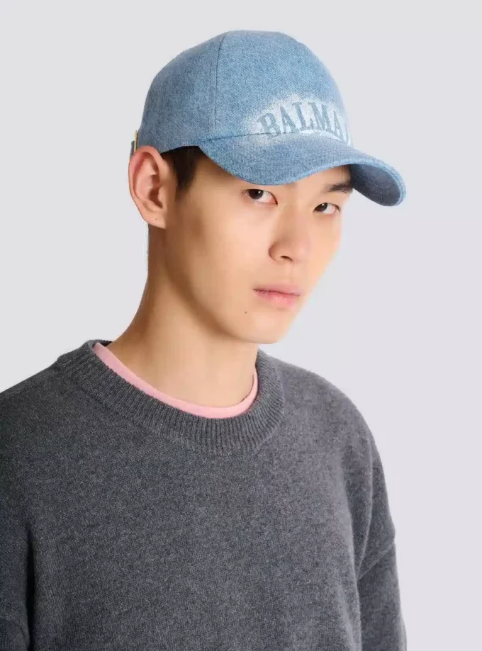 Denim-Kappe