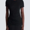 Drapiertes T-Shirt Drapiertes T-Shirt
