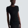 Drapiertes T-Shirt Drapiertes T-Shirt