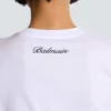Drapiertes T-Shirt mit Knöpfen Drapiertes T-Shirt mit Knöpfen