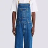 Dunkelblaue Jeanslatzhose Dunkelblaue Jeanslatzhose