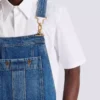 Dunkelblaue Jeanslatzhose Dunkelblaue Jeanslatzhose