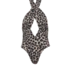 Einteiliger Badeanzug mit Leopardenmuster Einteiliger Badeanzug mit Leopardenmuster