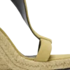 Espadrilles mit Keilabsatz aus Wildleder
