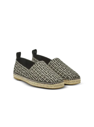 Espadrilles mit Monogramm-Jacquard Espadrilles mit Monogramm-Jacquard