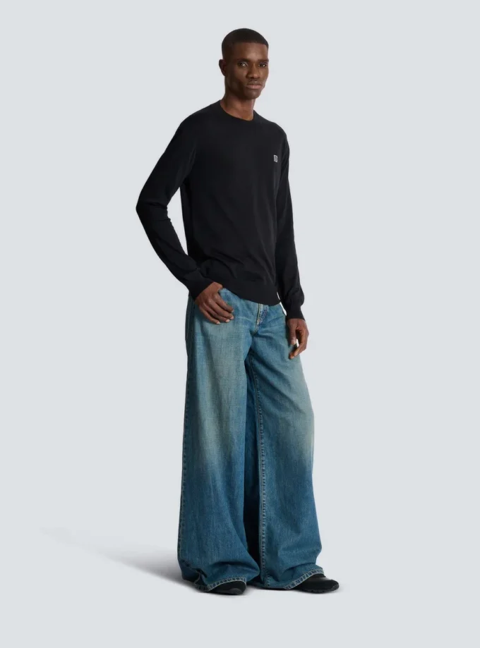 Feiner Pullover aus Seide und Baumwolle